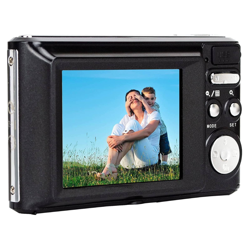 AGFA PHOTO compact digital camera back, LCD screen and mode controls