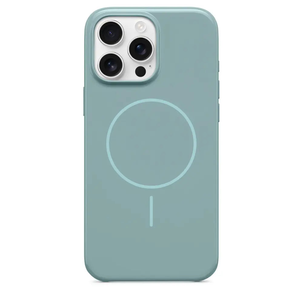 Beats MagSafe iPhone case, riptide blue back with camera cutouts