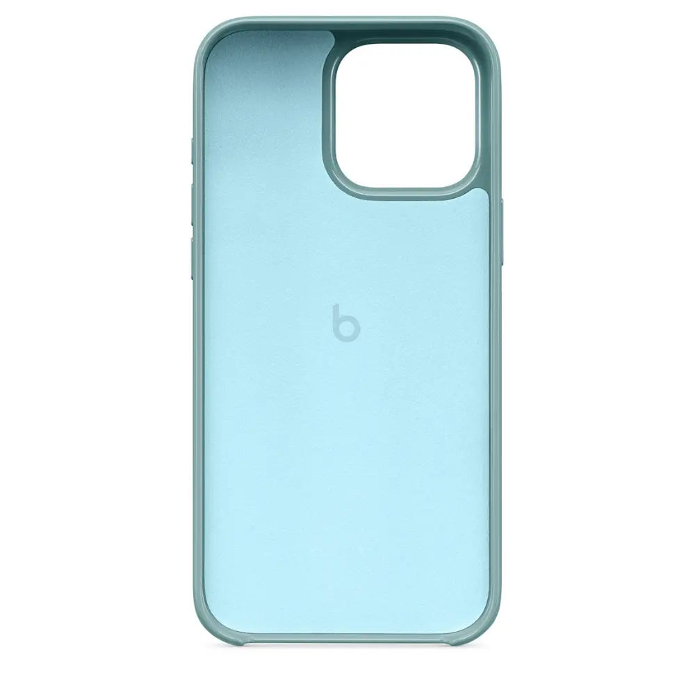 Beats MagSafe iPhone case, riptide blue back with MagSafe ring and camera cutouts