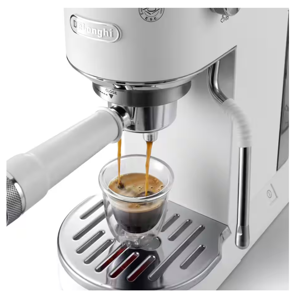 DELONGHI DEDICA DUO ESPRESSO MACHINE HOT ICED