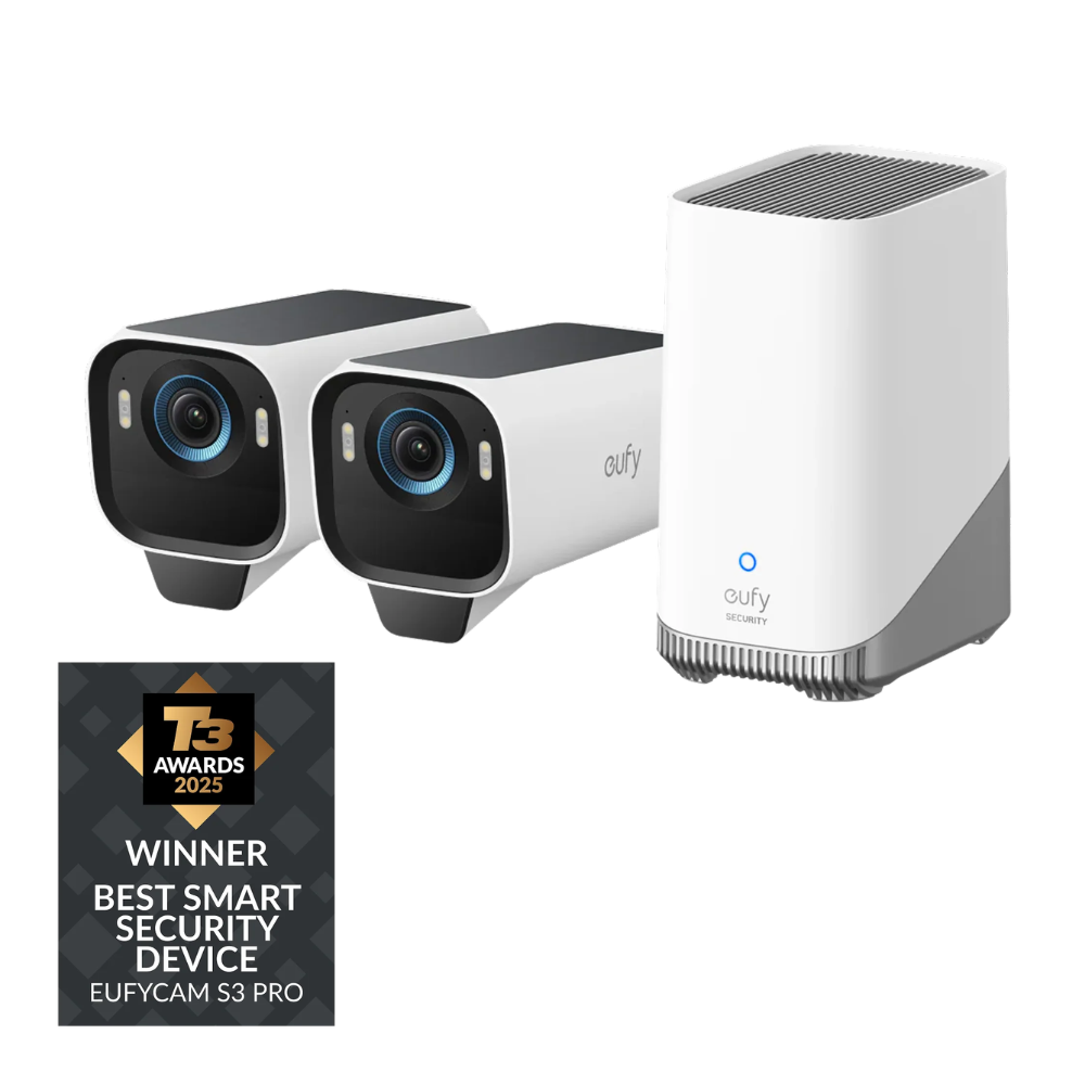 EUFYCAM S3 PRO 2-CAM KIT WITH HOMEBASE 4K