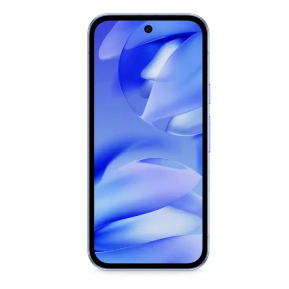 GOOGLE Pixel 9A smartphone with Iris display, front view with slim bezels
