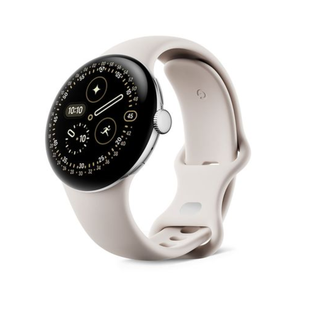 GOOGLE PIXEL WATCH 4 41MM WIFI PORCELAINSILVER