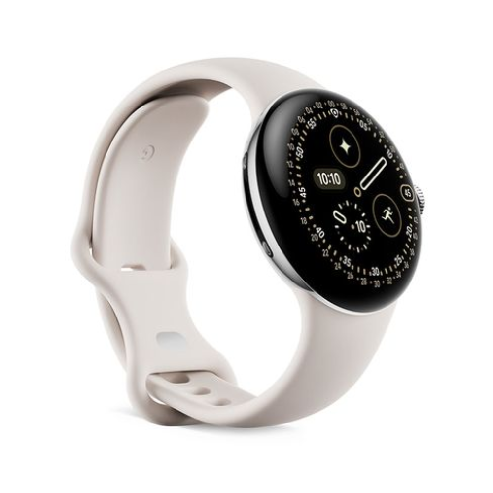 GOOGLE PIXEL WATCH 4 41MM WIFI PORCELAINSILVER