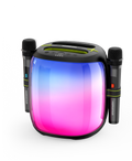 Hopestar wireless party speaker with glowing multicolor front and side handles