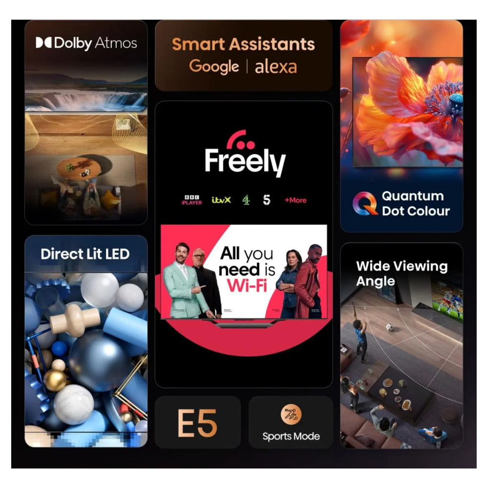 HISENSE 40 INCH SMART TV 40E5QTUK