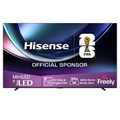 Hisense 32-inch QLED Smart TV with Freely branding on screen