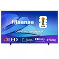 QLED 4K Smart AI TV with on-screen Hisense FIFA official sponsor graphic