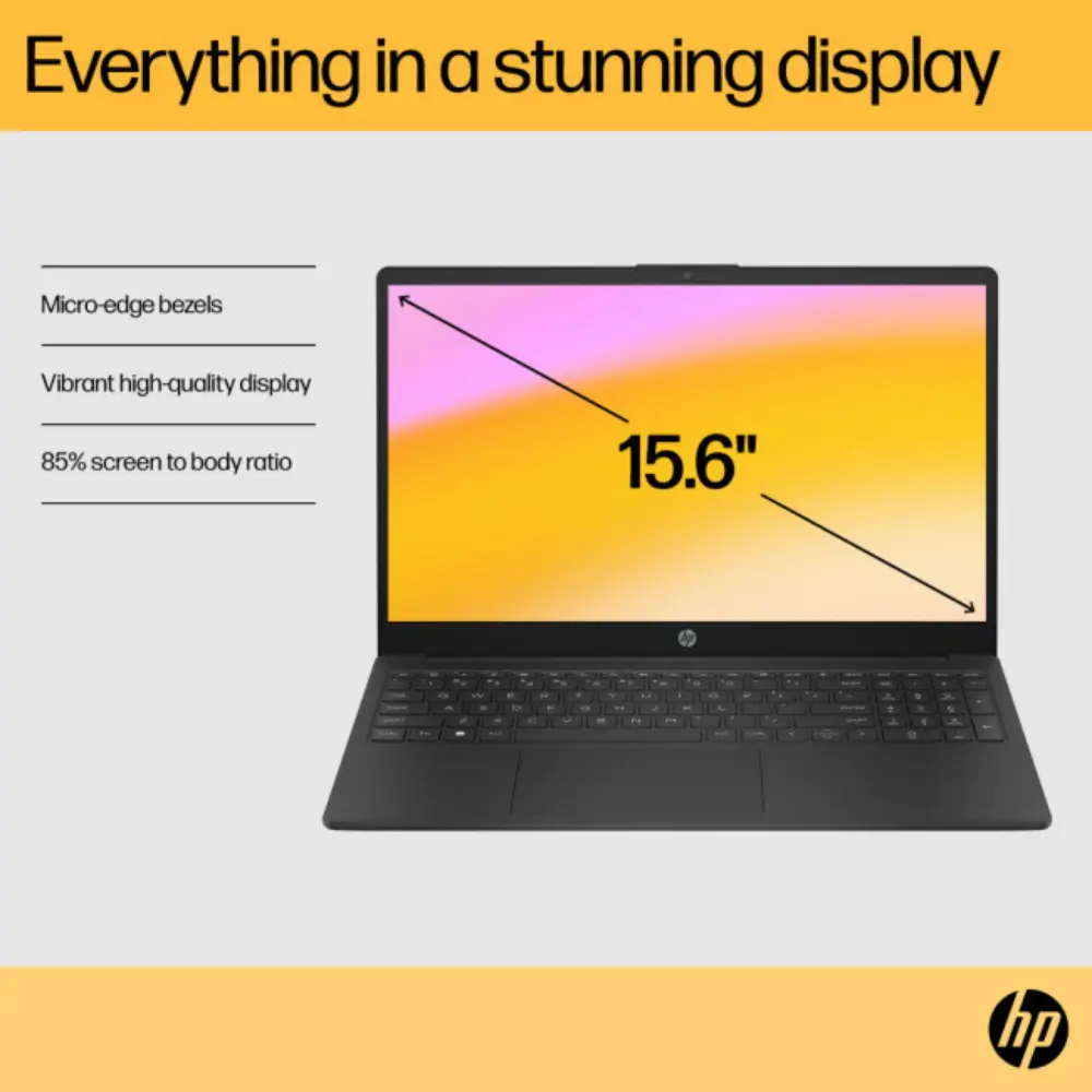 HP 15-FC0041NA 15.6 INCH LAPTOP 1TB SSD BLACK