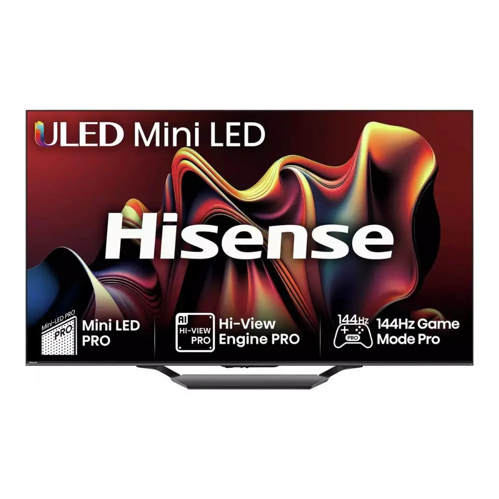 Hisense Mini LED TV with ULED Mini LED and 4K HDR 144Hz game mode