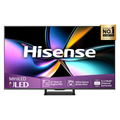 Hisense 65-inch U7 Pro MiniLED 4K smart TV with remote—front view