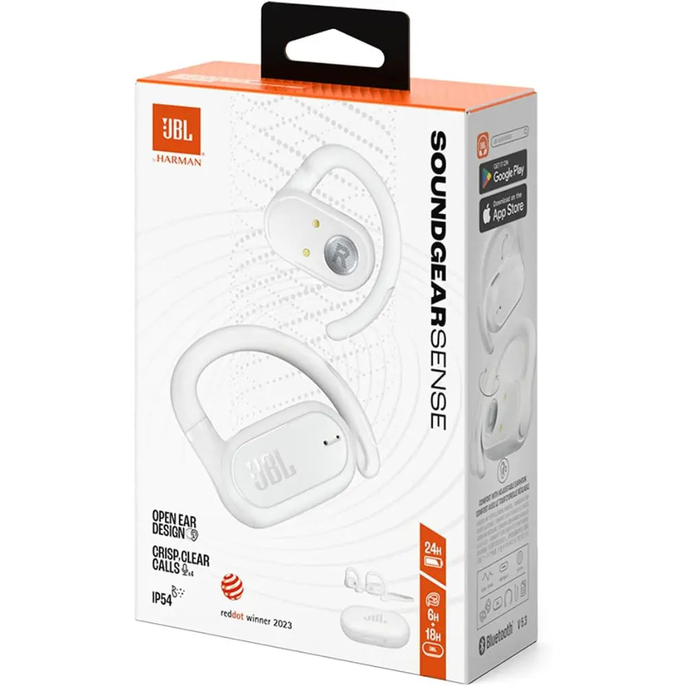 JBL SOUNDGEAR SENSE wireless headphones retail box