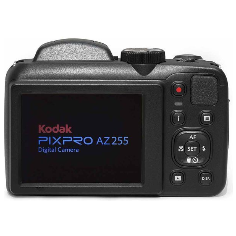 KODAK PIXPRO AZ255 digital camera back with LCD screen and button controls