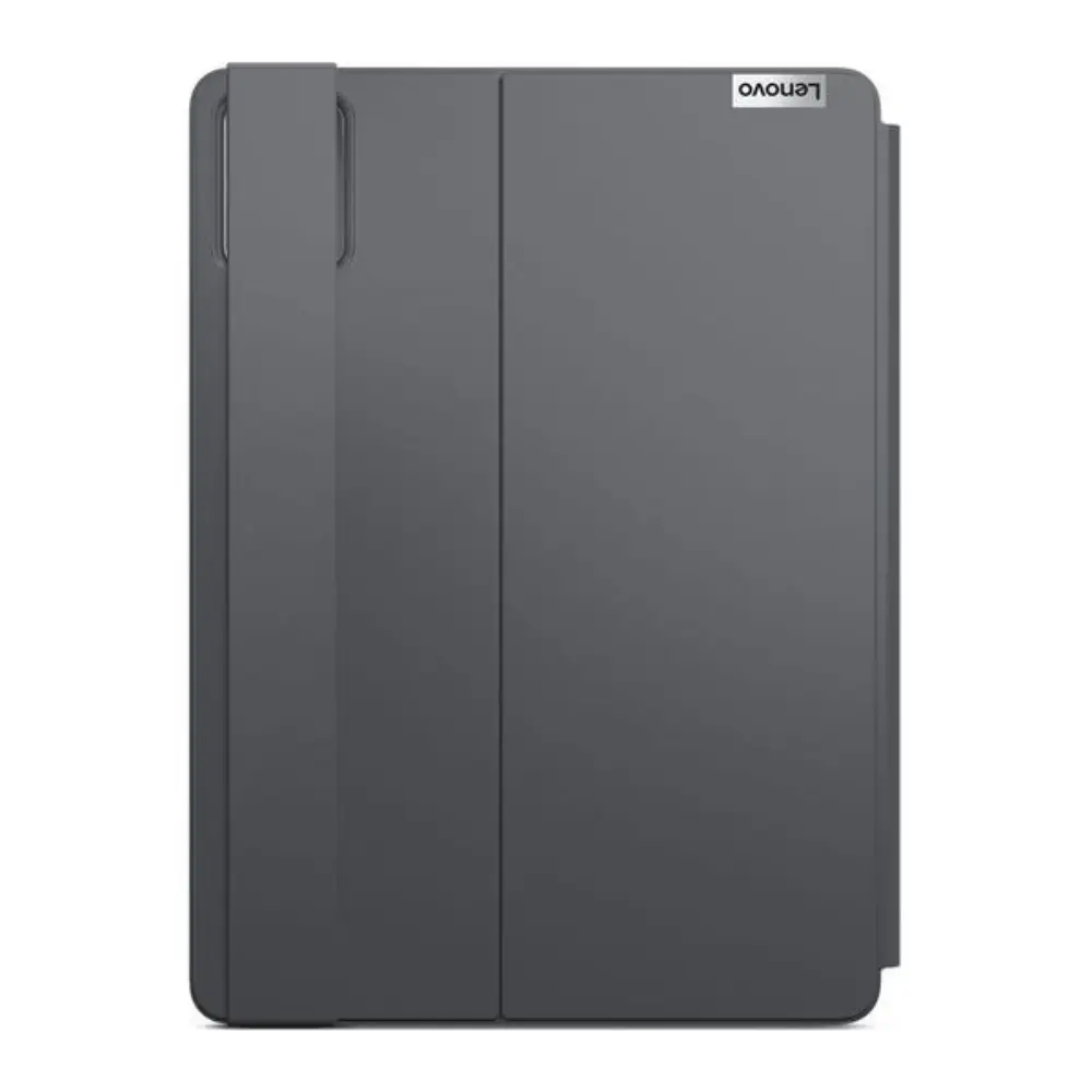 Luna Grey folio case for Lenovo 11-inch Tab M11 with spine and back panels