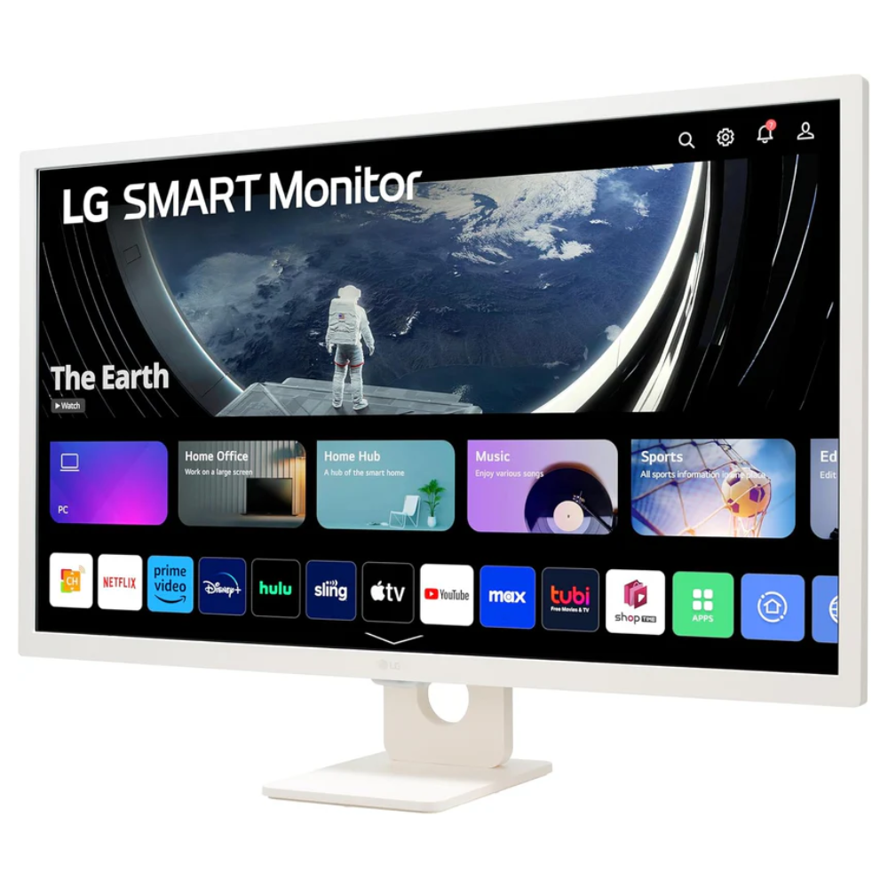 LG 32 INCH SMART WEBOS 23 MONITOR WHITE