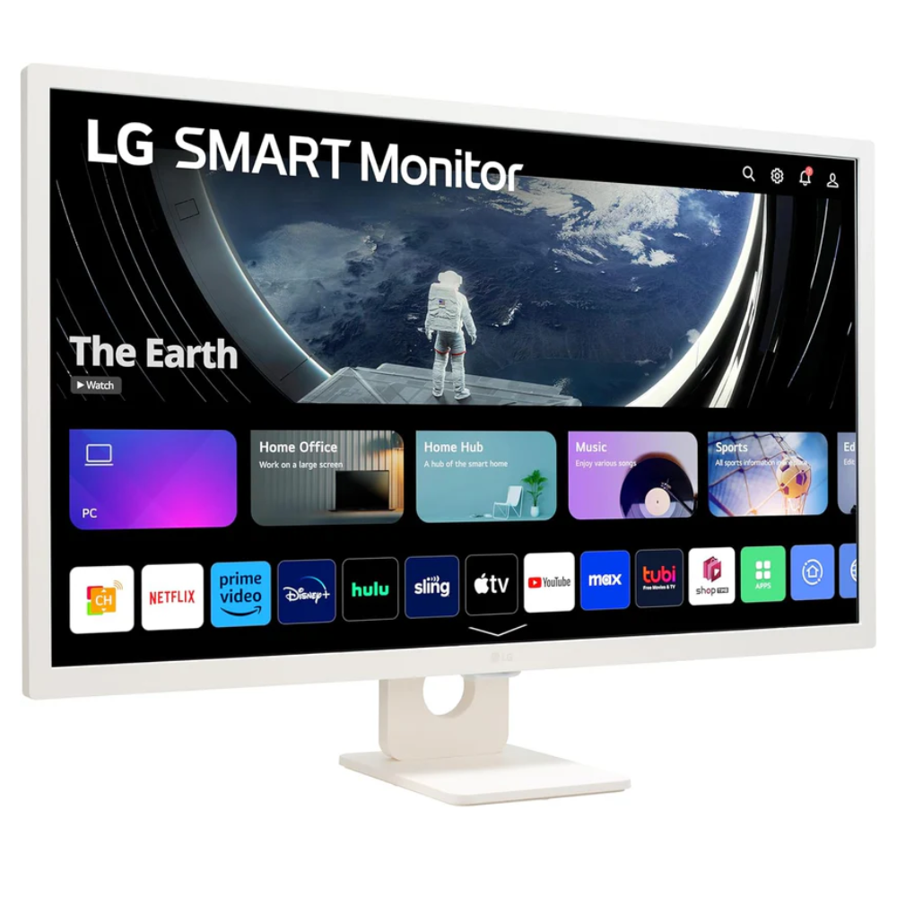 LG 32 INCH SMART WEBOS 23 MONITOR WHITE