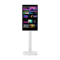 LG 31.5-inch 4K touchscreen smart monitor with white stand