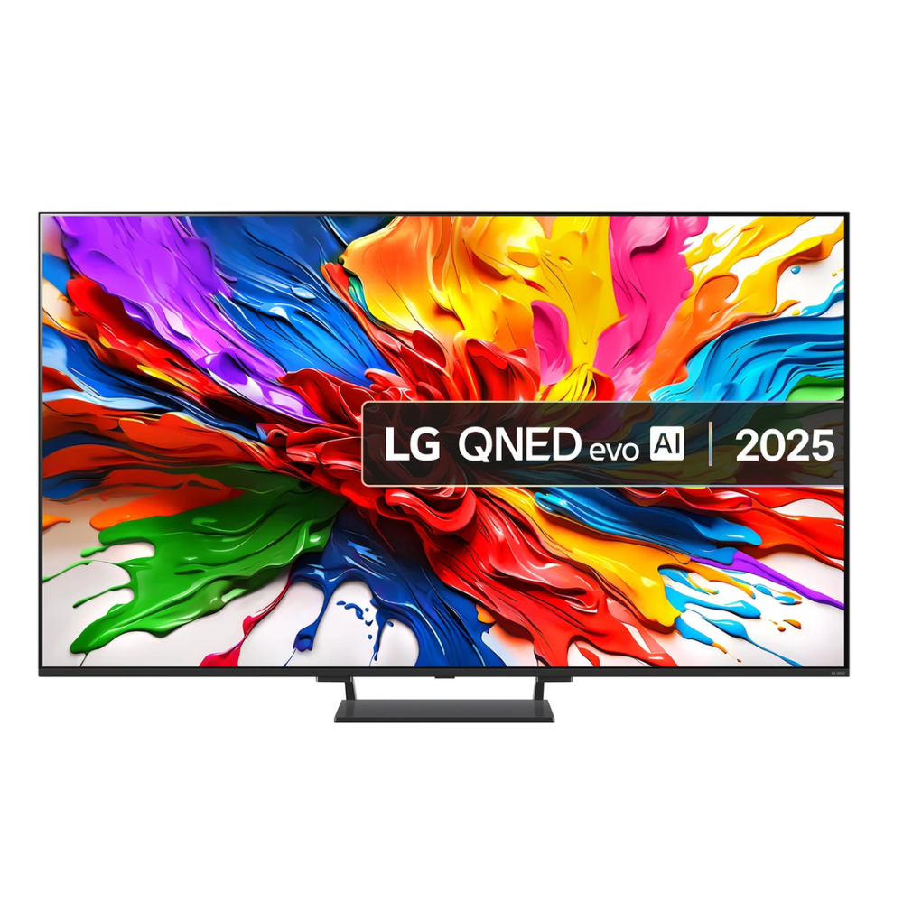LG 55-inch QNED evo 4K smart TV with Mini LED display