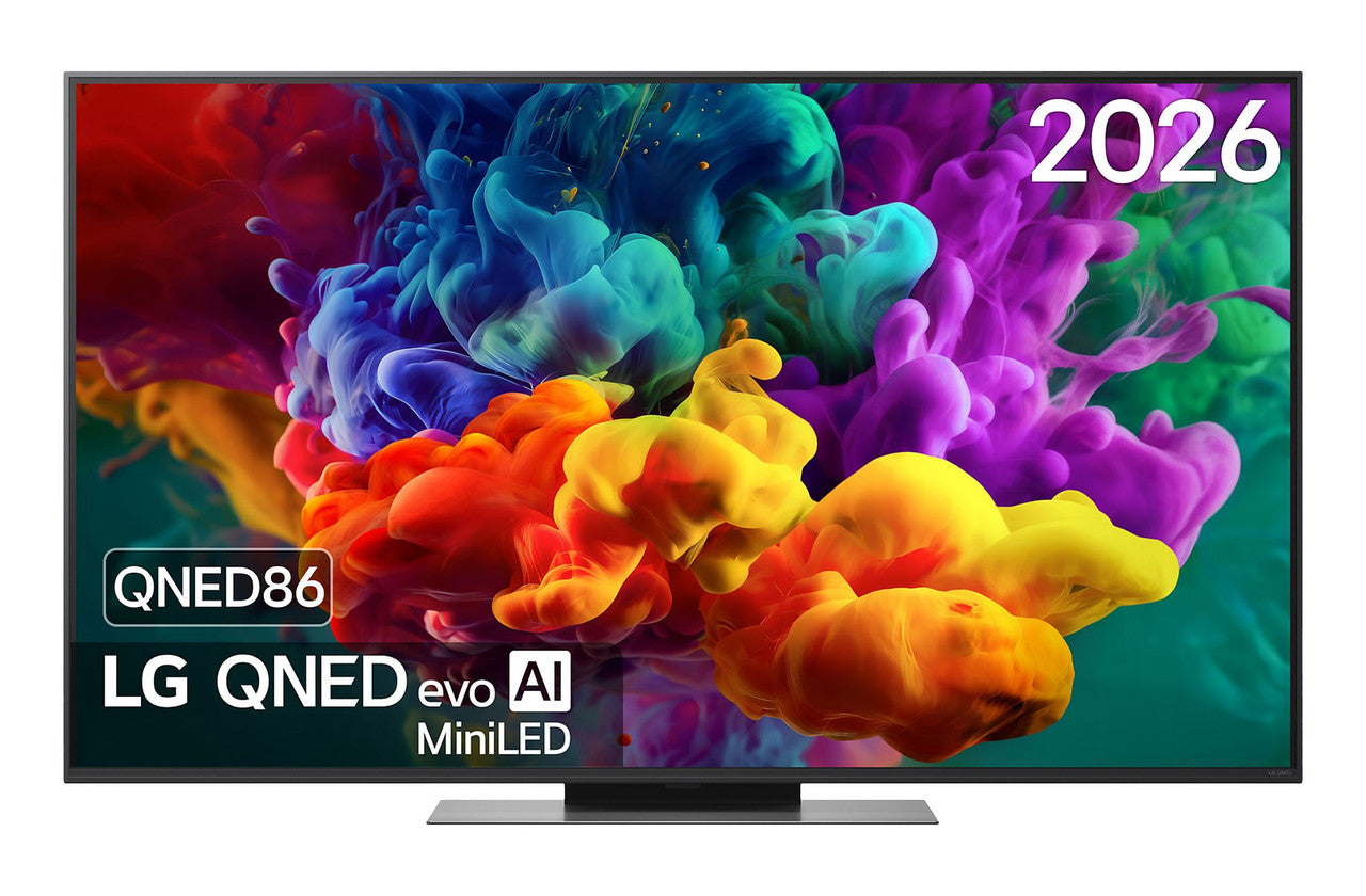 LG 65QNED86B6B 65 inch QNED evo Mini LED 4K HDR Smart TV