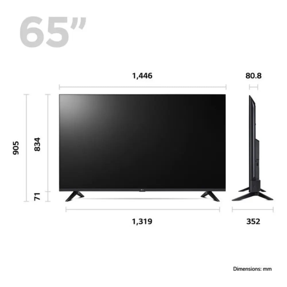 LG 65UR73006LA 65 inch, LED, 4K UHD HDR, Smart TV