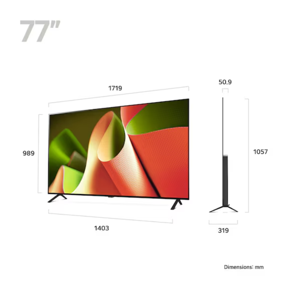 LG B4 77" 4K Ultra HD OLED TV OLED77B46LA.AEK