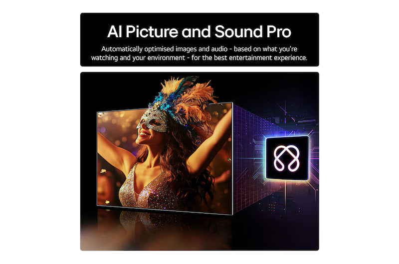 LG OLED 48" evo AI G5 4K Smart TV - Stand version OLED48G56LS.AEK