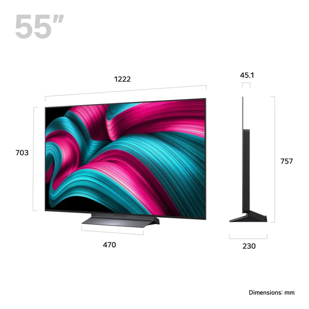 LG OLED55C55LA, 55 inch, OLED 4K UHD, Smart