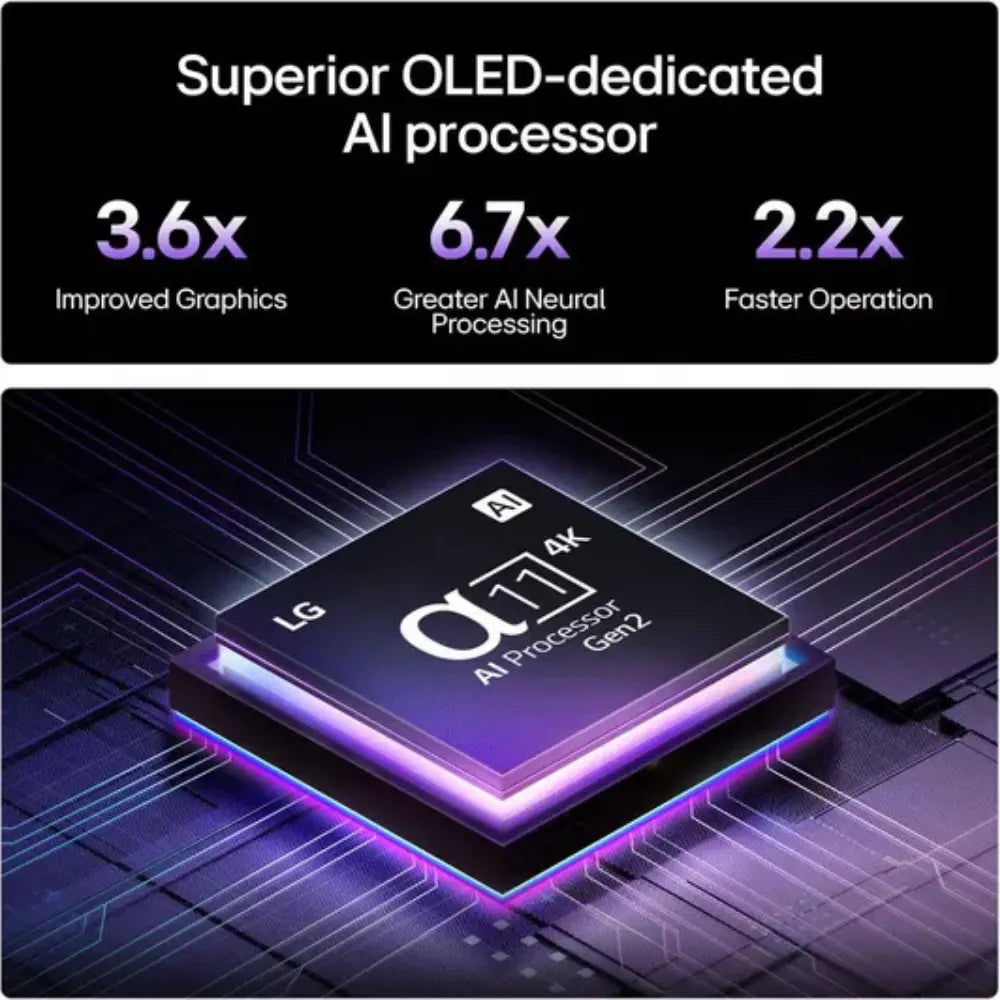 LG OLED65G56LS 65" OLED evo AI 4K HDR Smart TV