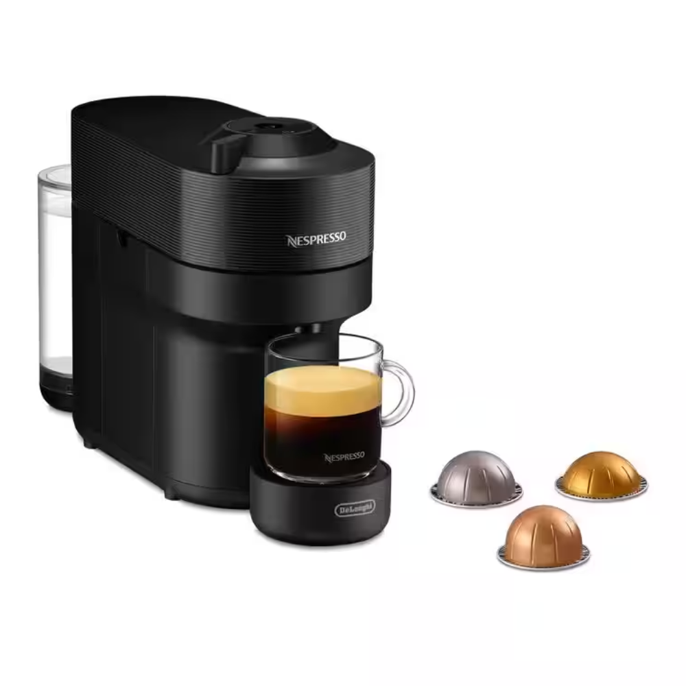 MAGIMIX NESPRESSO VERTUO POP coffee machine, black, with three capsule pods