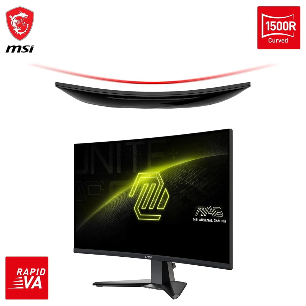 MSI MAG 27CQ6F 27 INCH WQHD GAMING MONITOR