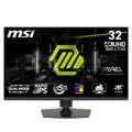 MSI MAG gaming monitor, black 32-inch 4K UHD screen with central stand.
