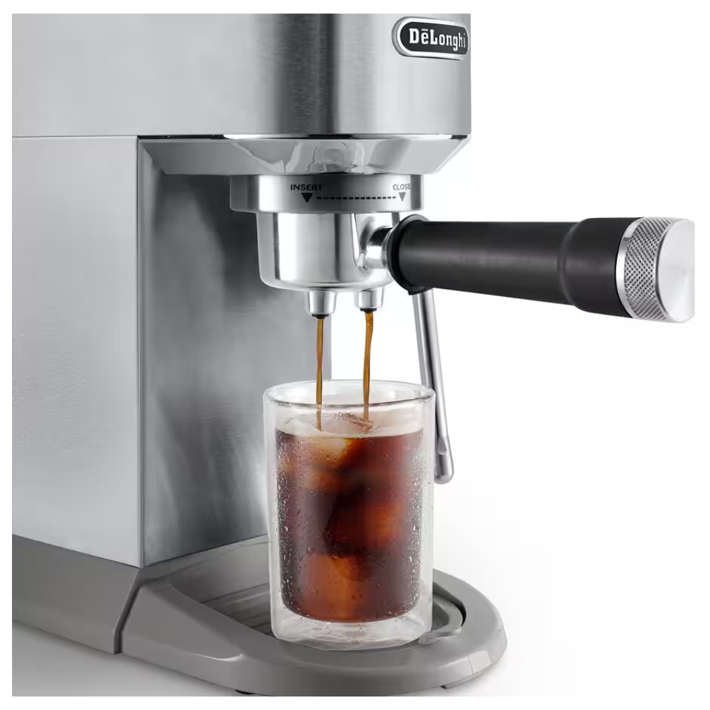 NEW Dedica Duo with Advanced Milk Steam Wand & Cold Brew Option EC890.M