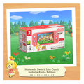 Coral Nintendo Switch Lite console box with Animal Crossing: Isabelle edition