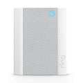 Ring smart chime, white device with textured front and blue ring icon