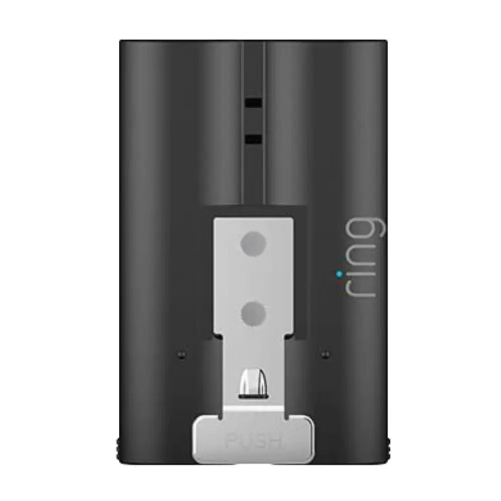 Ring battery pack for doorbell, grey housing with battery connector slot