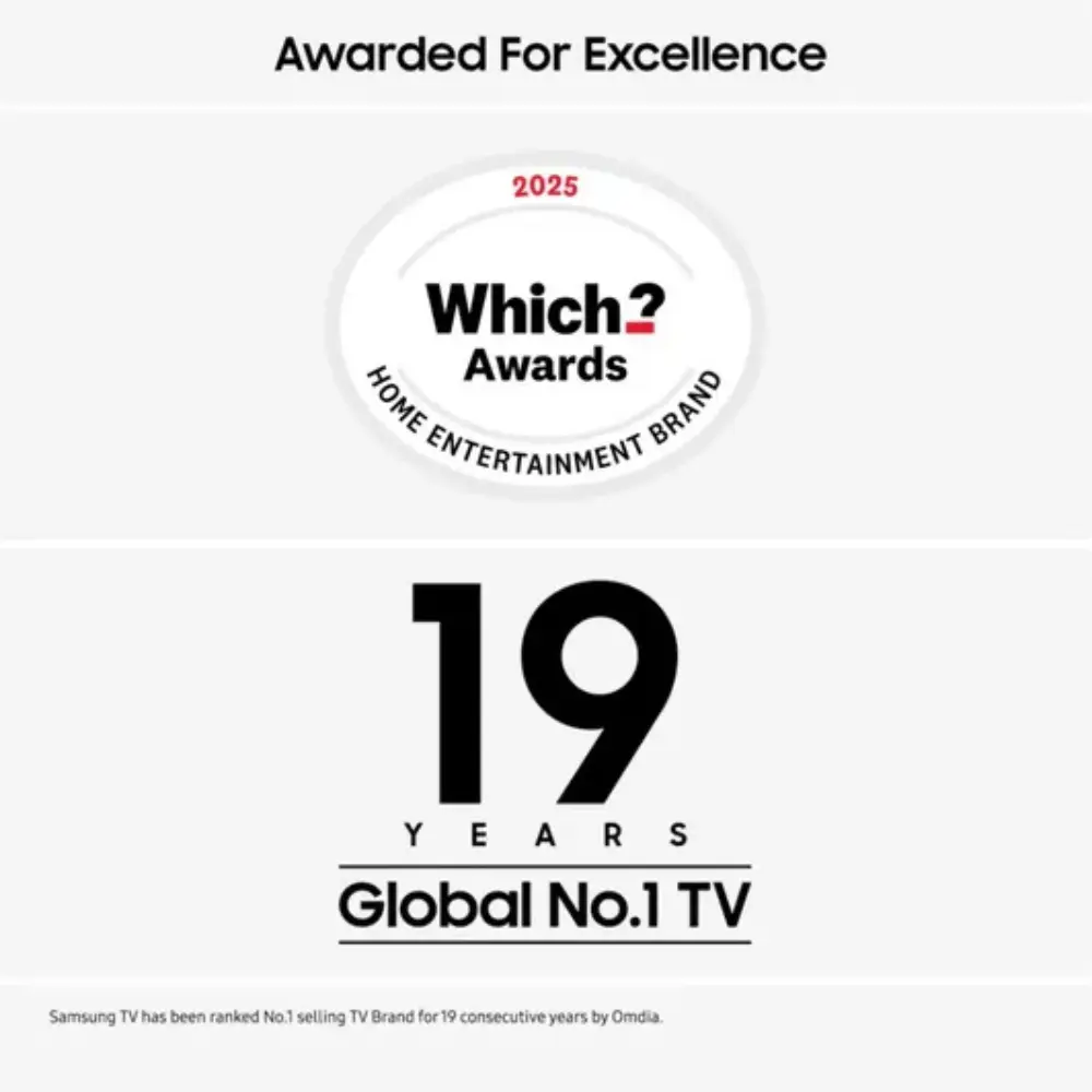 SAMSUNG Q7F 50" QLED 4K Vision AI Smart TV 2025 - QE50Q7F
