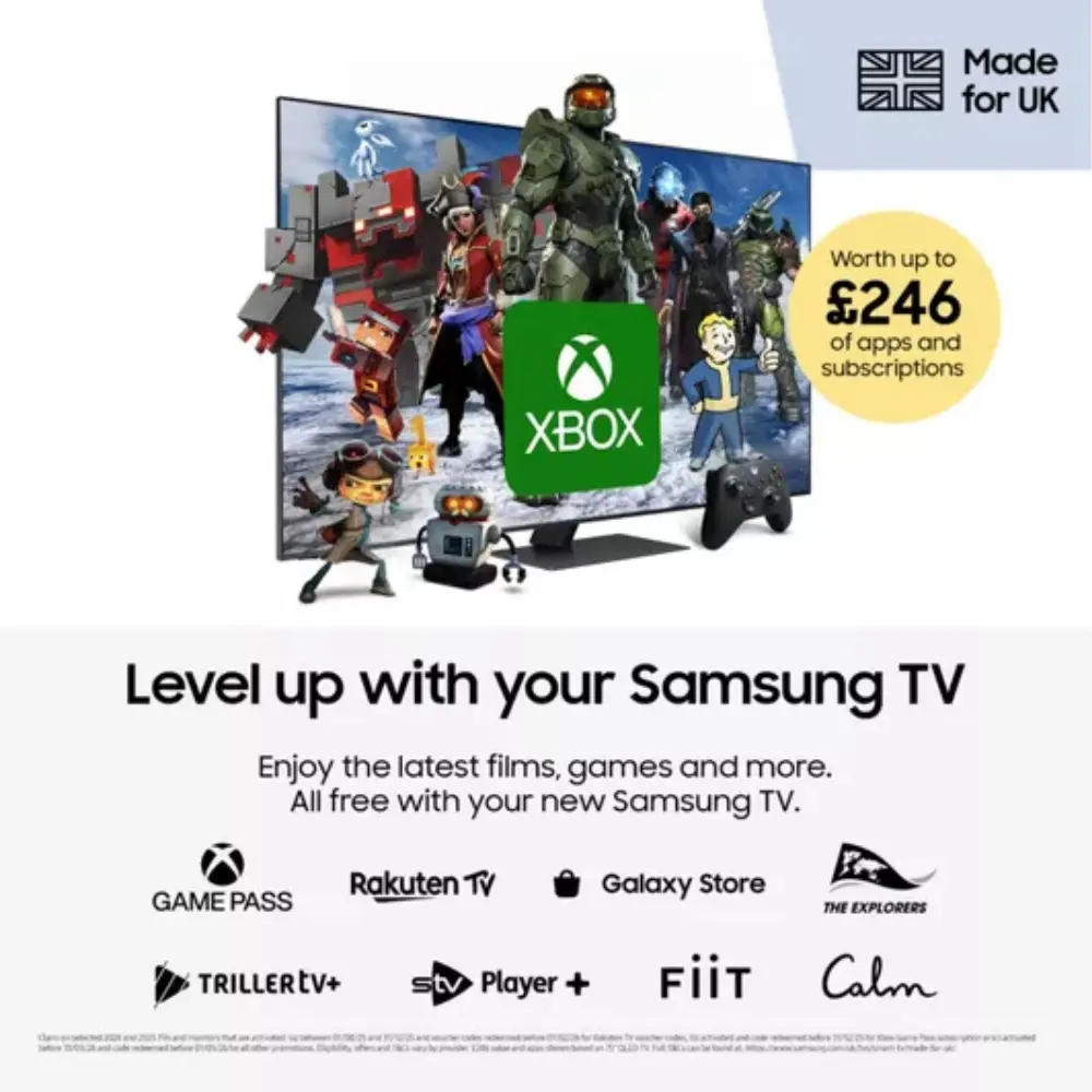 SAMSUNG Q7F 50" QLED 4K Vision AI Smart TV 2025 - QE50Q7F
