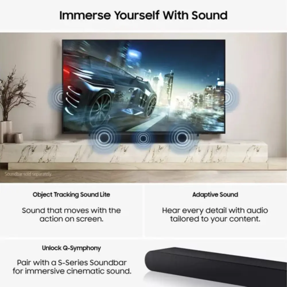 SAMSUNG Q7F 50" QLED 4K Vision AI Smart TV 2025 - QE50Q7F