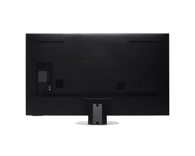 Samsung 65-inch 4K smart TV rear panel with wall-mount area and ports