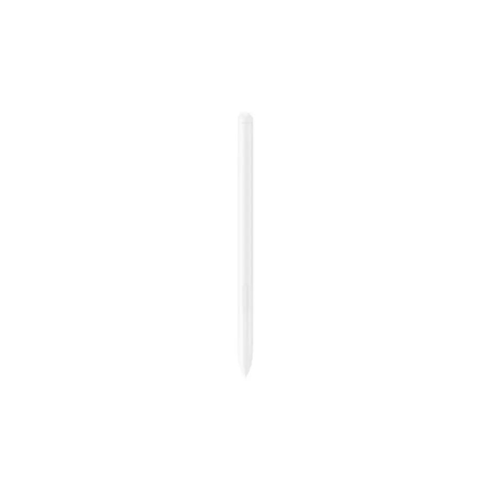 White stylus pen for tablet, isolated