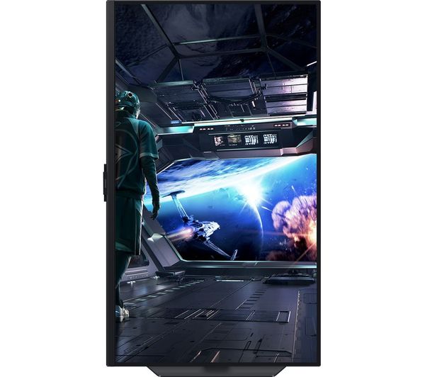 32-inch gaming monitor front view showing screen and slim black bezel