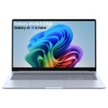 Silver 15.6-inch laptop with keyboard and trackpad, front view
