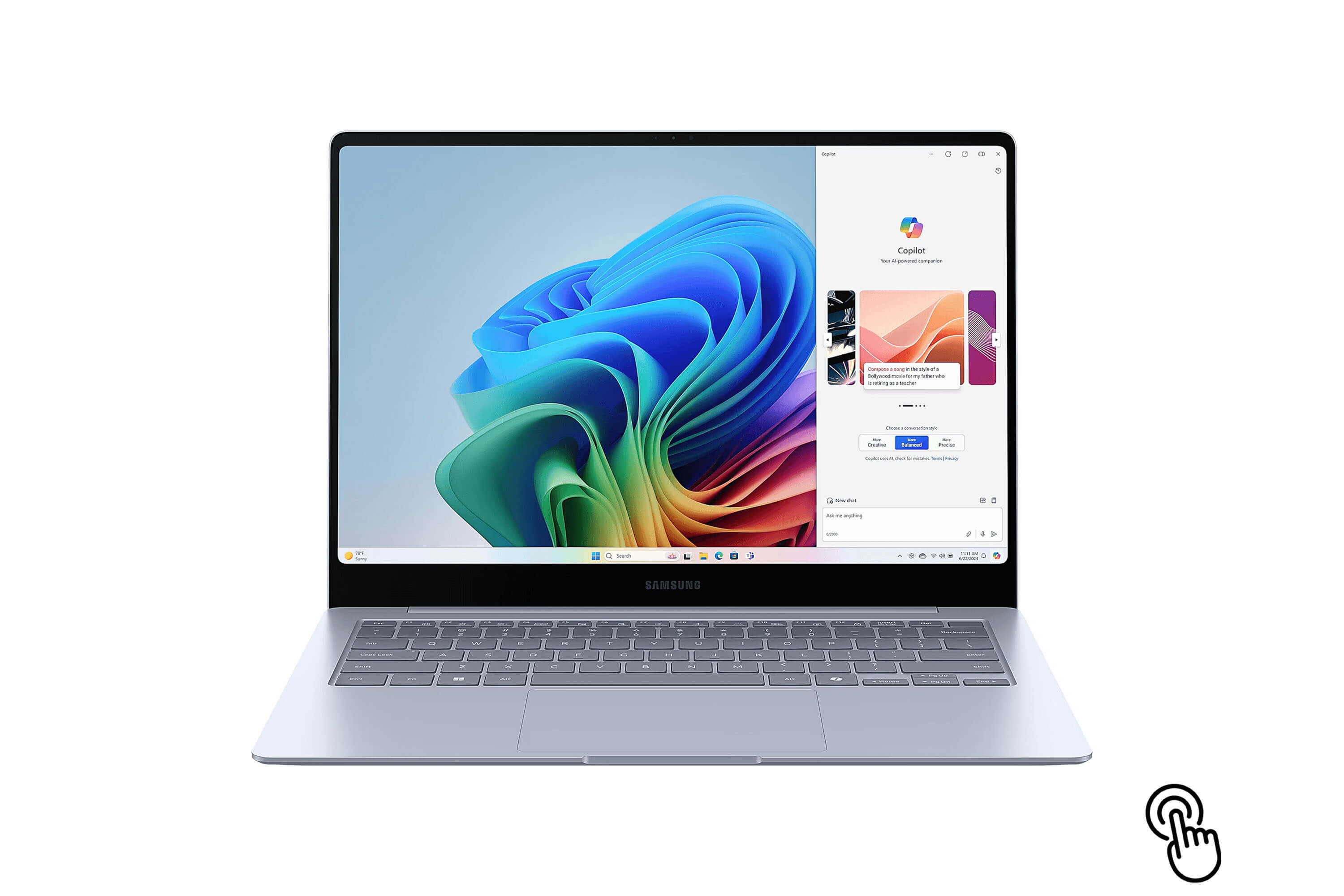 Samsung Galaxy Book4 Edge (16", X Elite X1E, 16GB) - NP960XMB-KB1FR