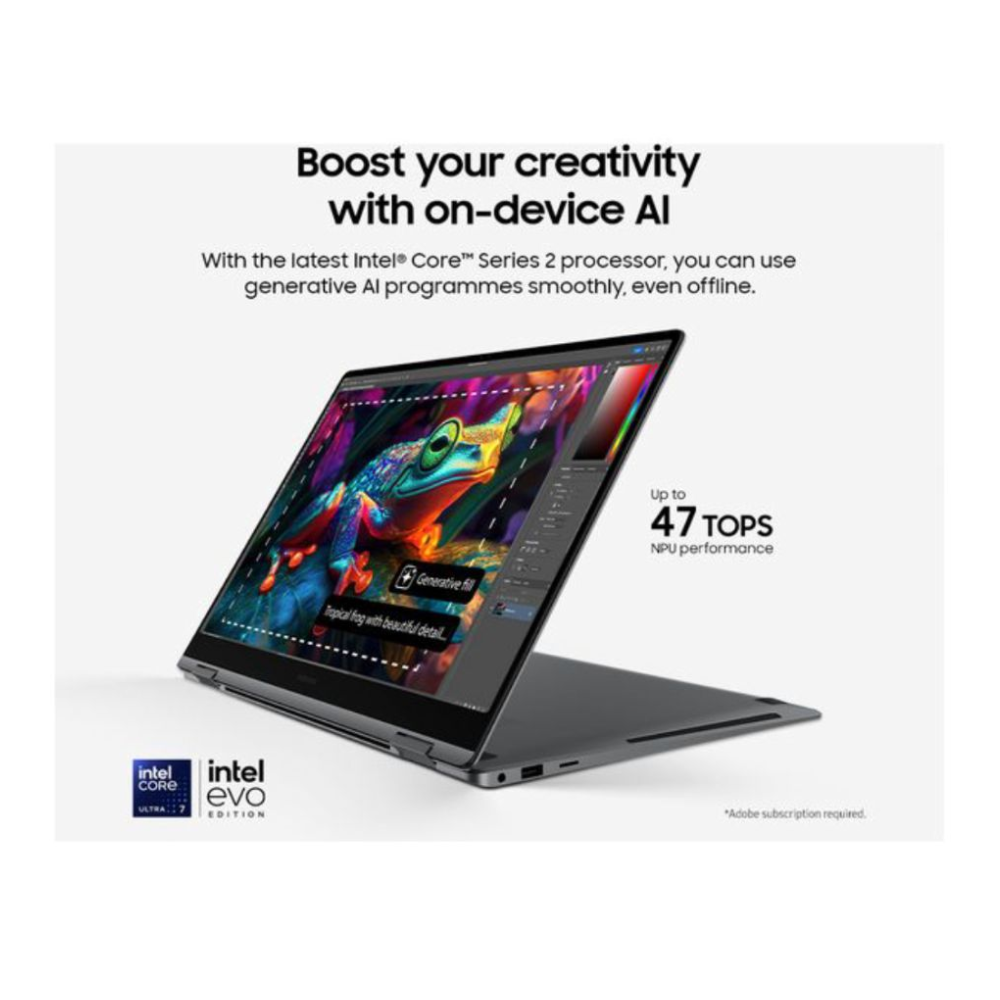 Samsung Galaxy Book5 360 (15.6", Core Ultra 7, 16GB) NP750QHA-KA2FR
