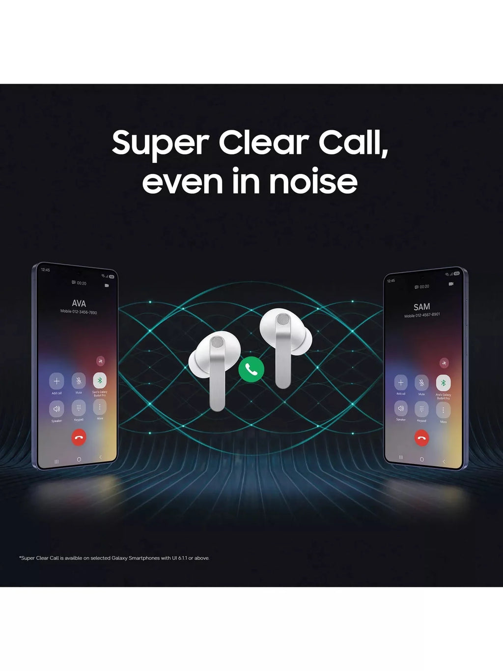 Samsung Galaxy Buds4 Pro True Wireless Earbuds - SM-R640NZKAEUB