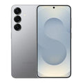 Samsung Galaxy S25 smartphone in silver, front display and triple rear camera