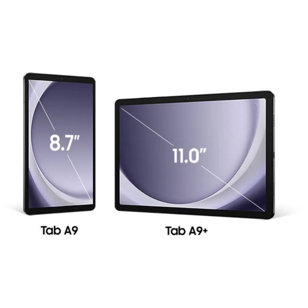 Samsung Galaxy Tab A9+ 11″ Tablet 64GB, Silver – SM-X210NZSAEUA