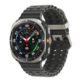 Samsung Galaxy Watch Ultra 47mm LTE smartwatch with black rugged case and sport band
