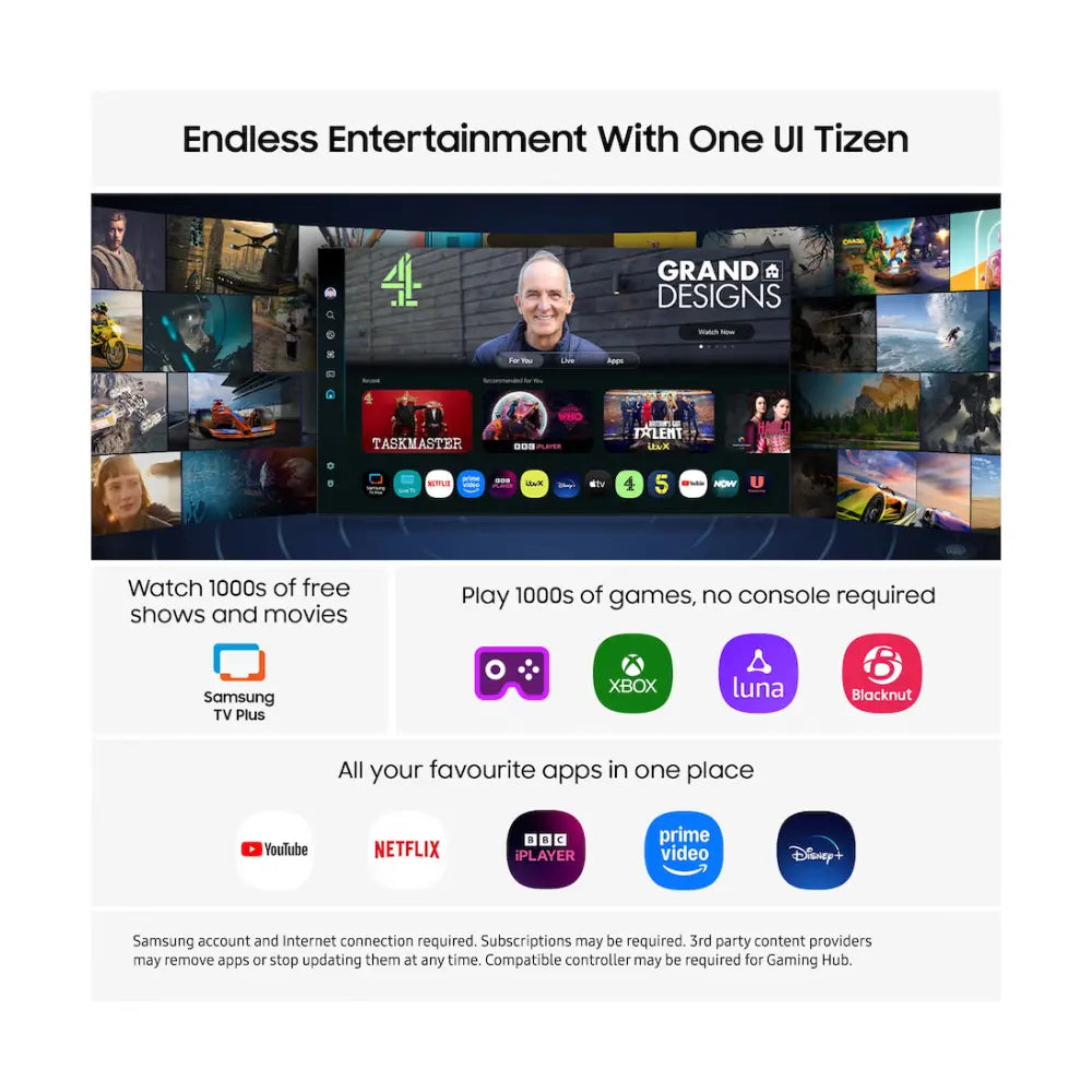 Samsung QE55LS03F 55-inch The Frame QLED AI Smart TV with Art Mode Wall Mount