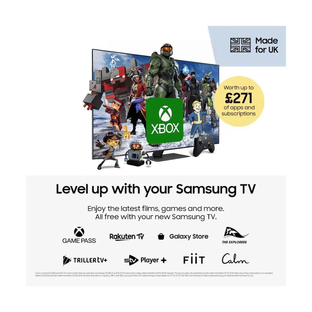 Samsung QE55LS03F 55-inch The Frame QLED AI Smart TV with Art Mode Wall Mount